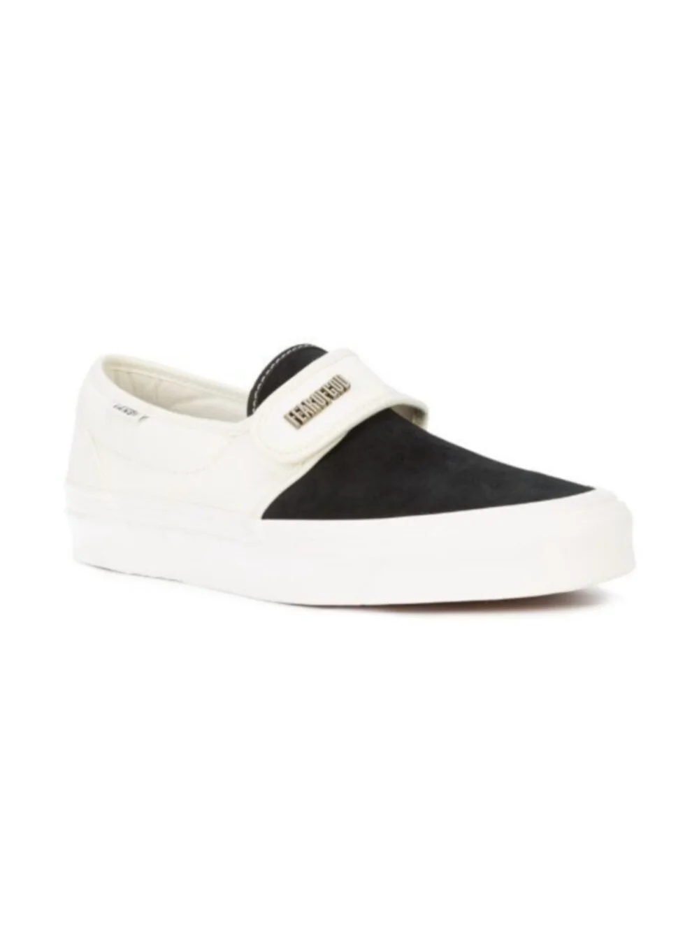 Vans X Fear Of God 5th Collection 2017 Black Suede White Canvas Shoes Size 5.5 M